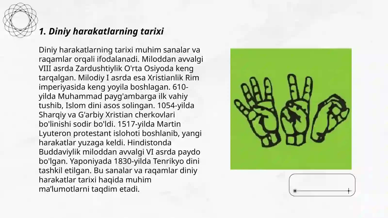 Diniy harakatlar va sektalar 3