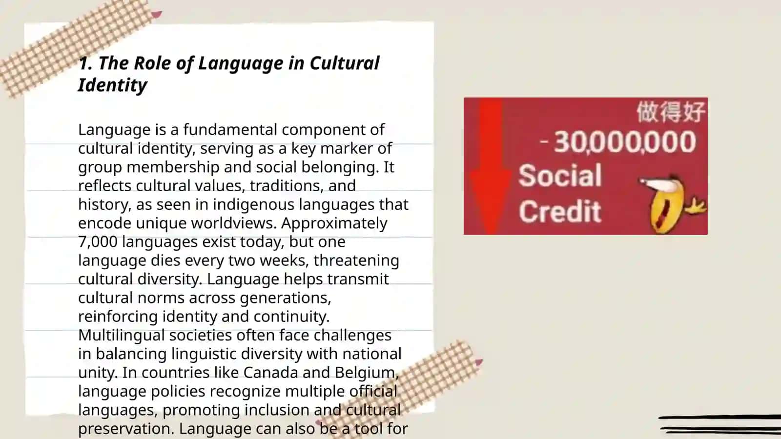 The social nature of language. Functions of language 3