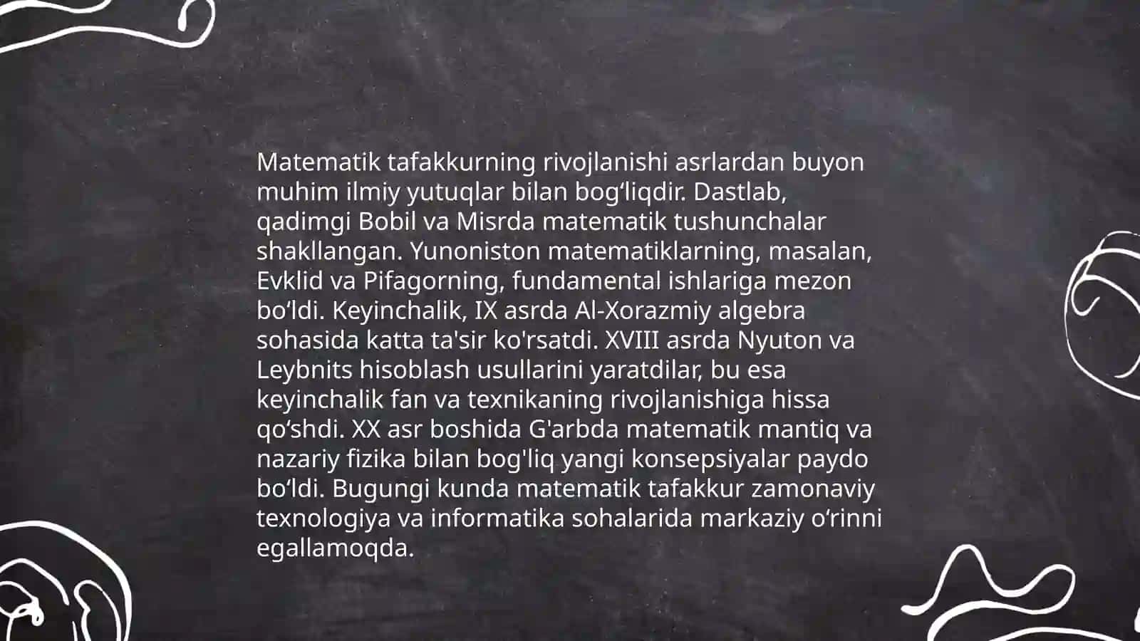 Matematik bilimlarning bolalarni rivojlantirishdagi roli 3