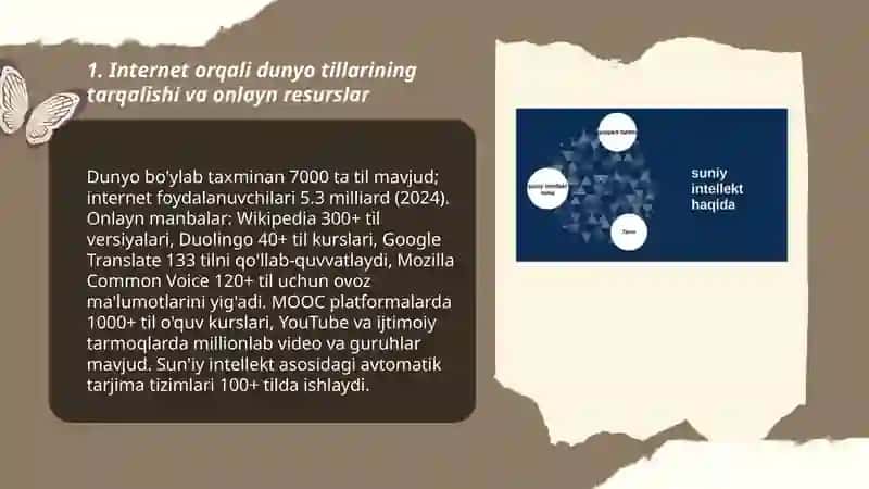 Dunyo tillari xususida qiziqarli ma'lumotlat 3