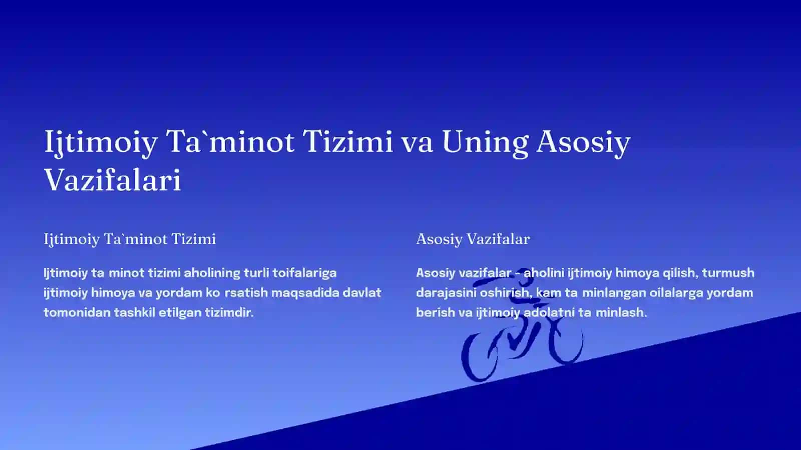 Ijtimoiy ta`minot yo`nalishlari 3