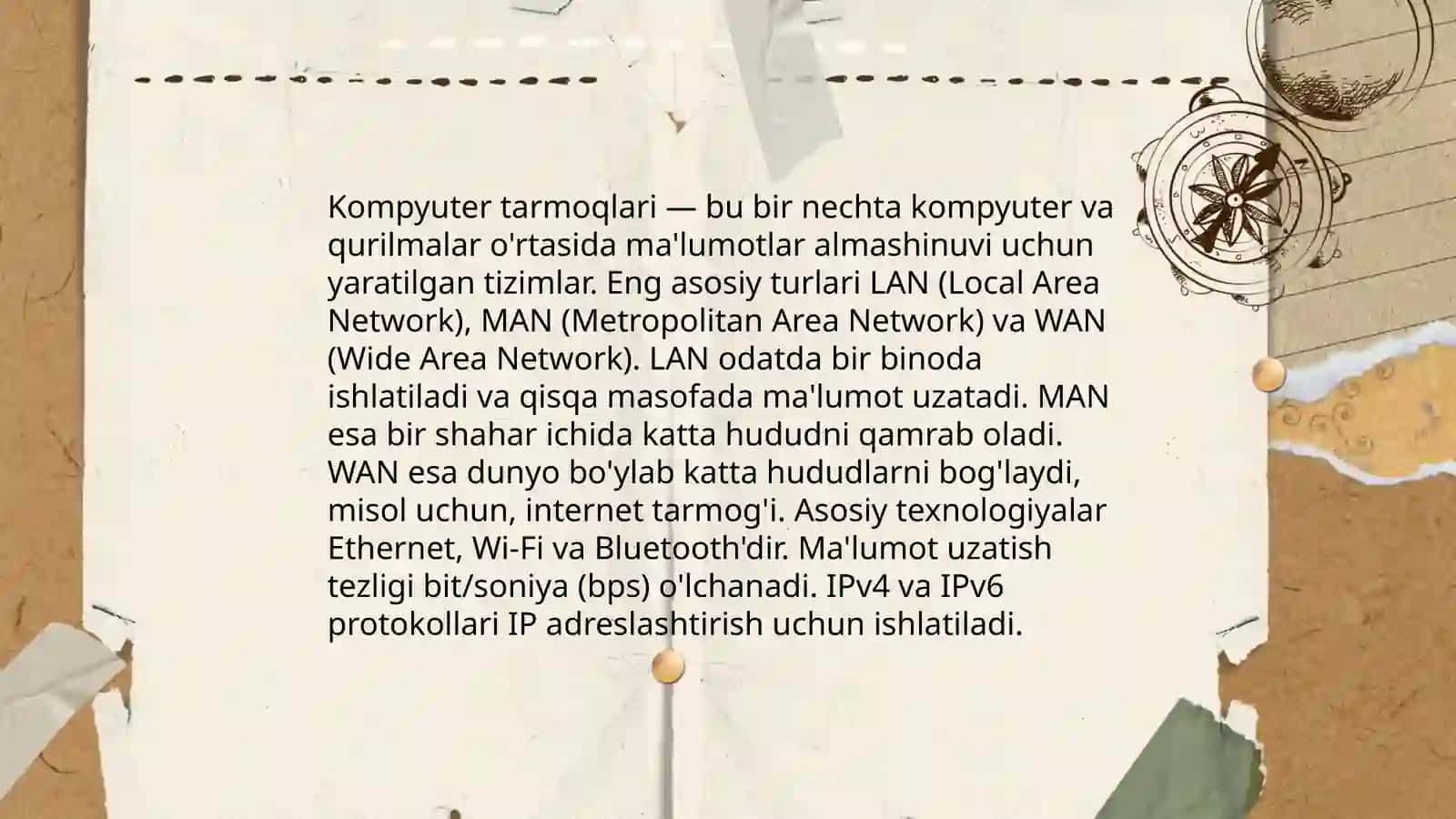 Kompyuter aloqalari 3