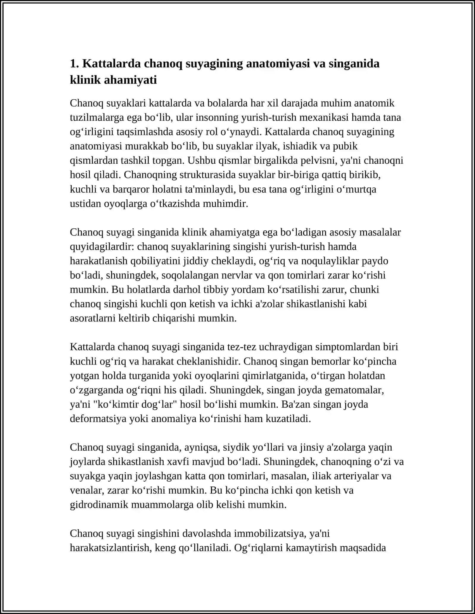 KATTALAR VA BOLALARDA CHANOQ SUYAKLARINI SINISHLARI.SON SUYAGI SHIKASTLANISHI.SON SUYAGI BOSHCHASINI CHIQISHI 3