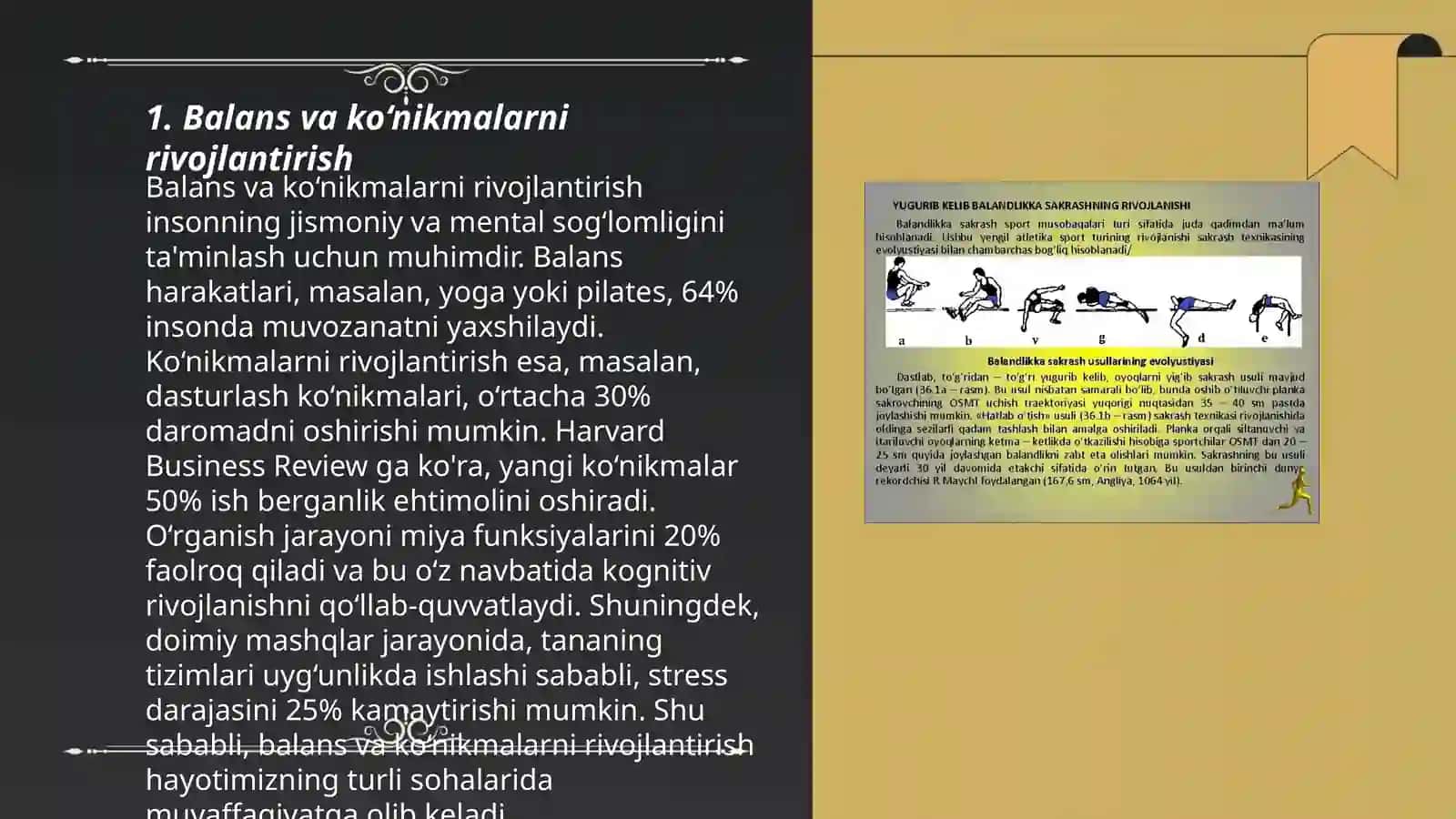 Balandlikka sakrash(hatlab òtish) texnikasini òrgatish uslubiyati 3
