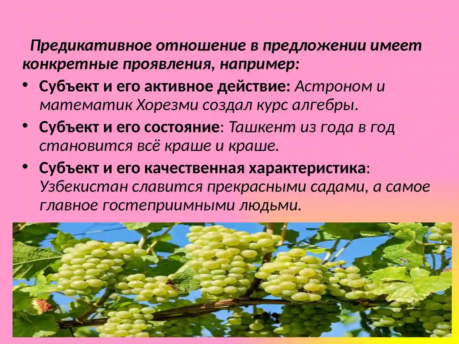 Грамматическая тема 3