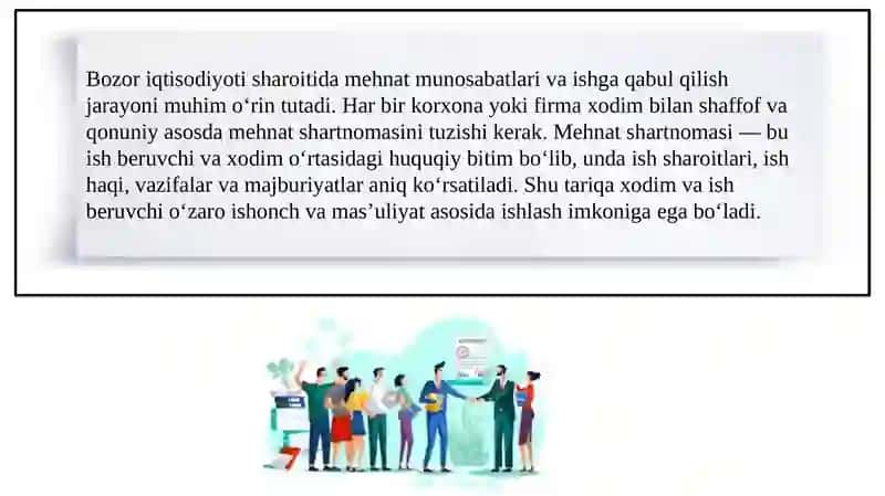 Xodim va ish beruvchining huquq va majburiyatlari 3