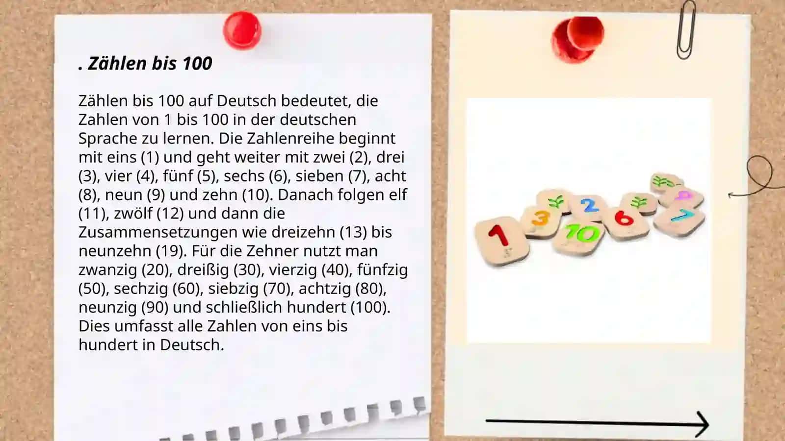 Zählen bis 100 3