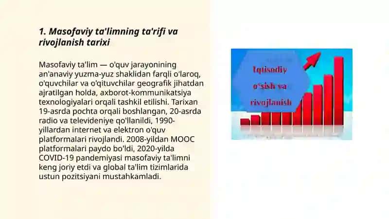Masofaviy ta'lim va uning xususiyatlari, qulayligi 3