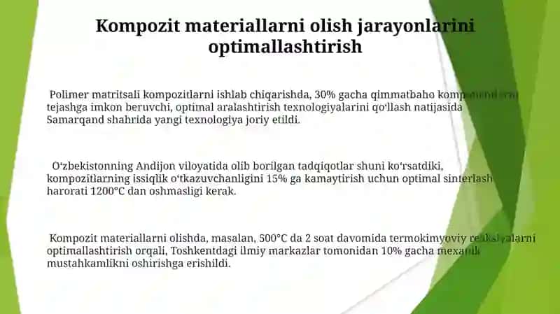 Kompozitsion materiallar olishning termodinamik asoslari 3