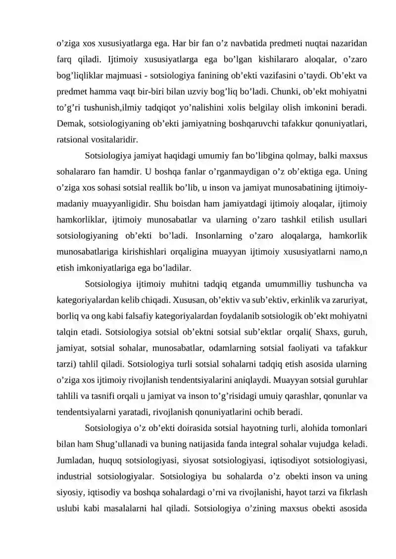 Sotsiologiya fanini vujudga kelishining tarixiy sharoitlari 3