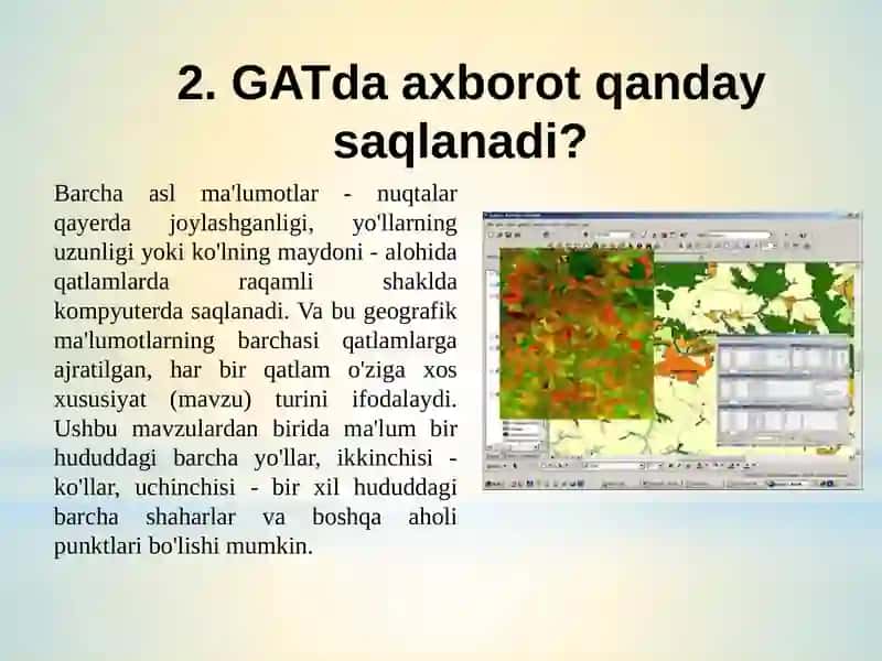 Geoaxborottizimlari(GAT) 3