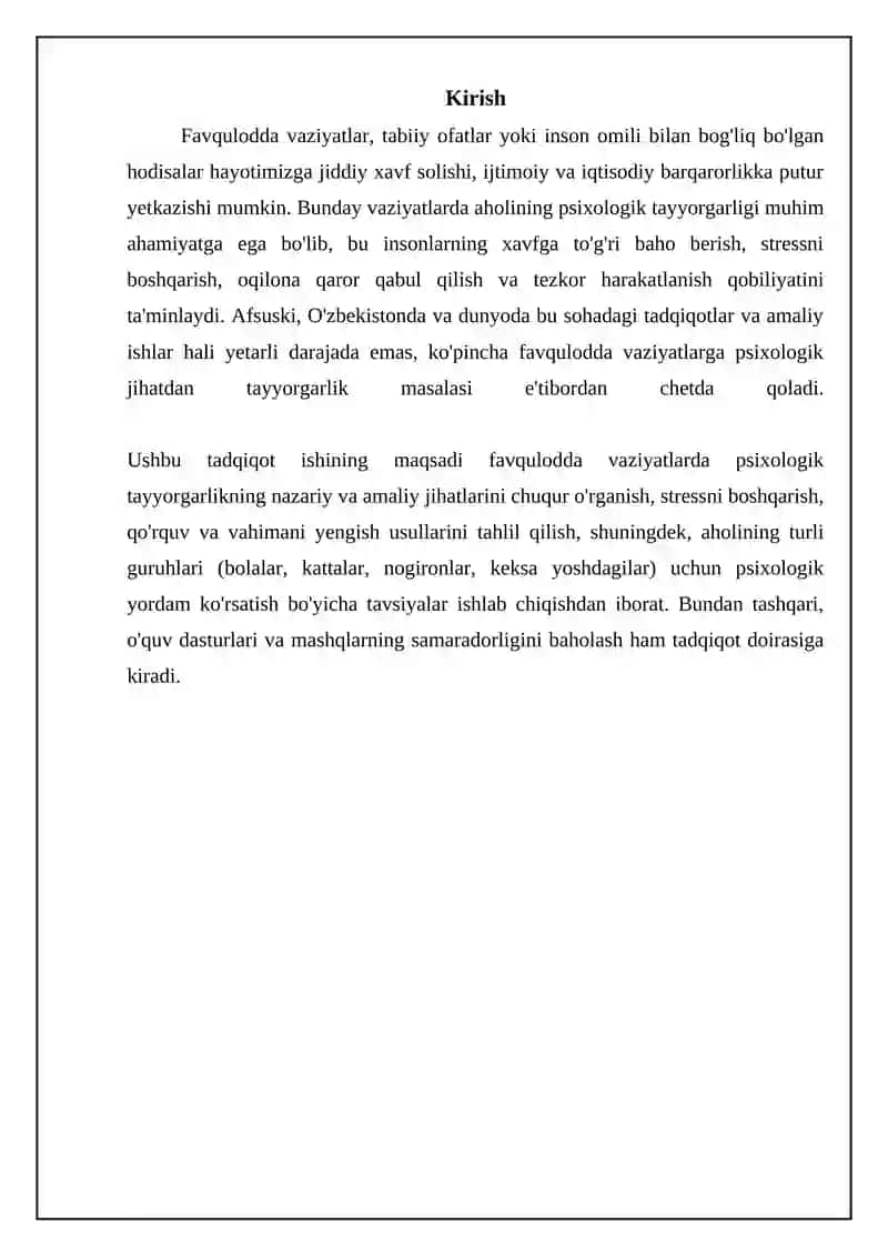 Axolini favqulotda vaziyatlarda pisixologik tayyorlanish 3