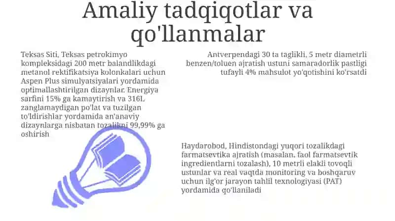 Rektifikatsiya kolonnalarning zamonaviy tuzilishi 3