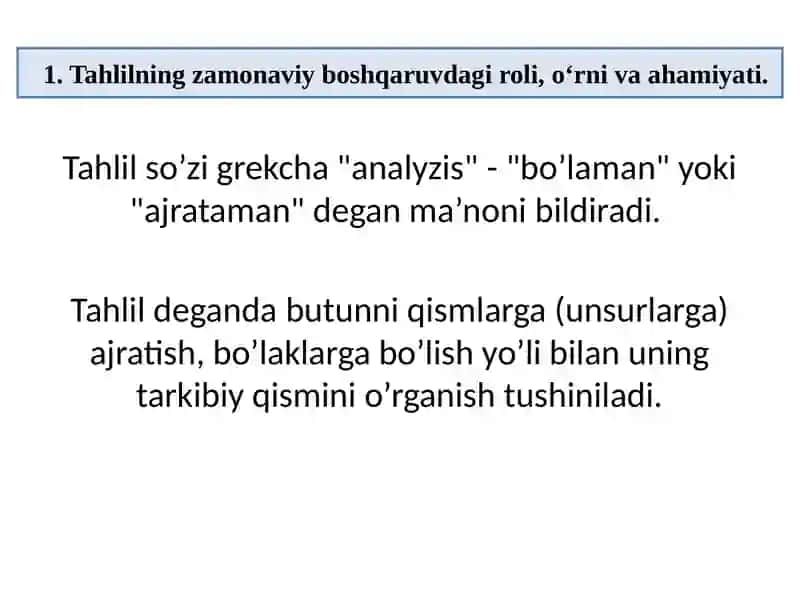Iqtisodiy tahlilning nazariy asoslari 3