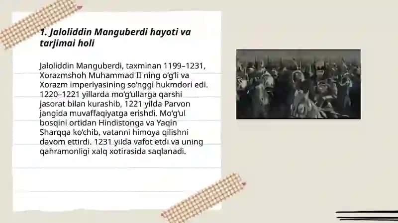 Jaloliddin Manguberdi - Vatan himoyachisi 3