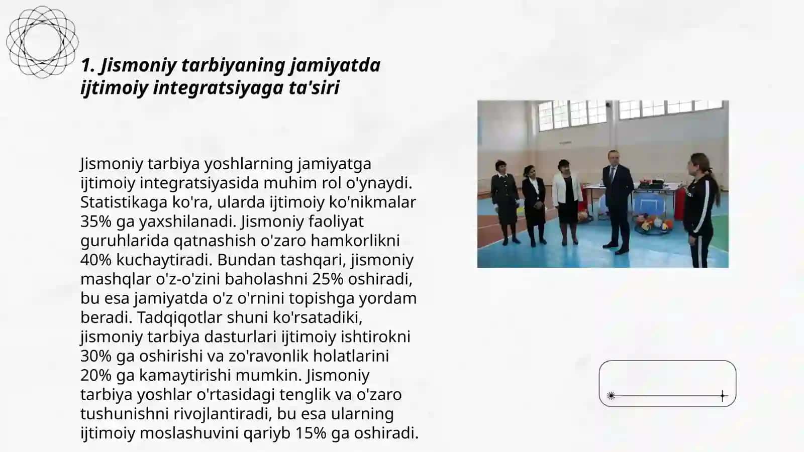 Jismoniy tarbiyaning jamiyat rivojlanishidagi ijtimoiy-sotsiologik samaradorligi 3