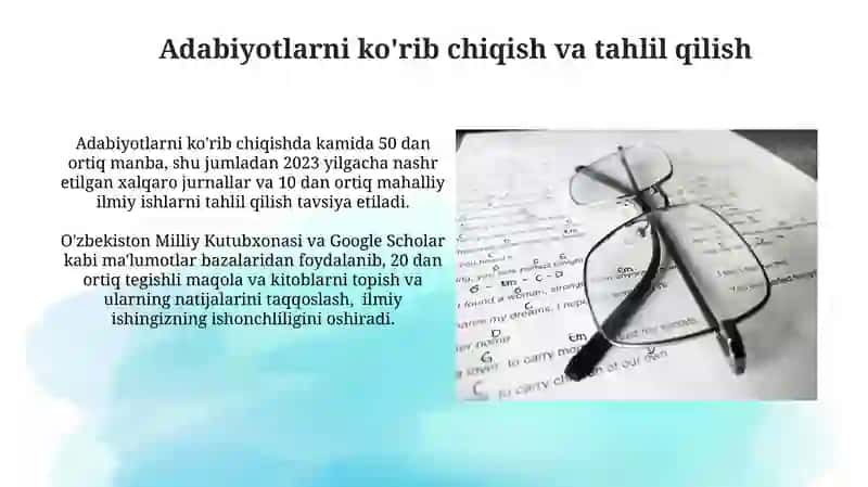 Ilmiy ishlarni yozish usullari 3