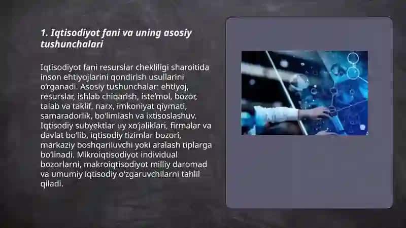 Iqtisodiyot fani 3