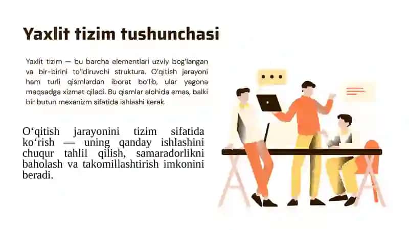 O‘qitish jarayoni sifatida 3
