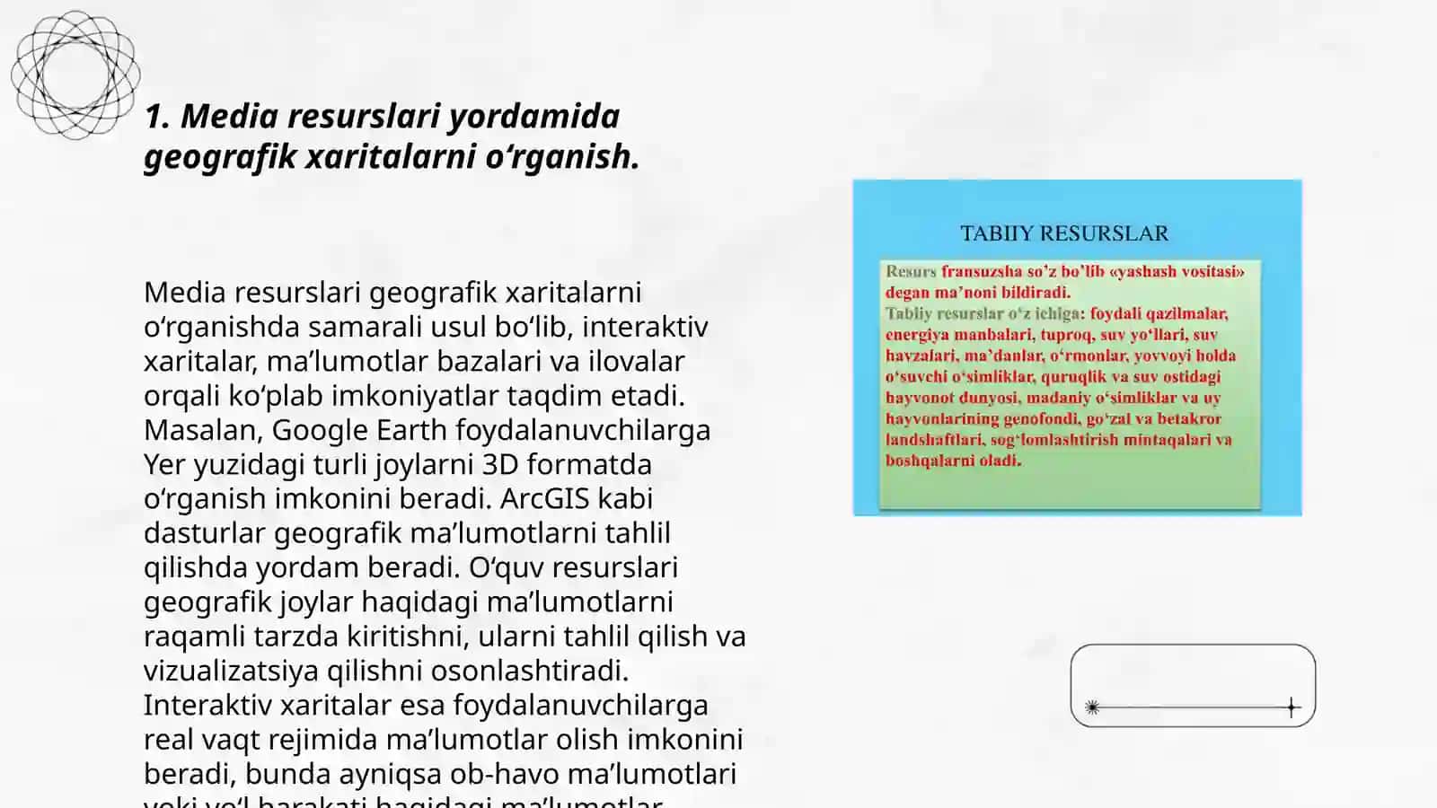 Geografiya darslarida media resurslaridan foydalanish 3