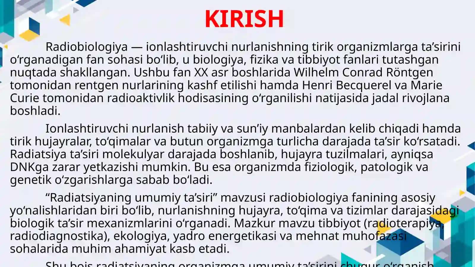 Radiobiologiya 3