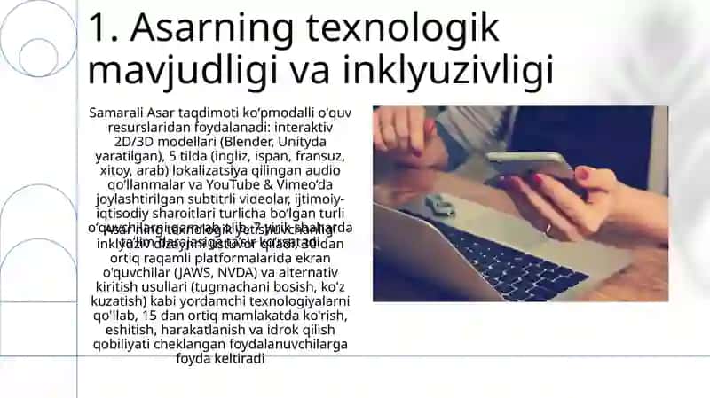 Asar bilan tanishtirishda texnika vositalaridan ham unumli foydalanish usullari 3