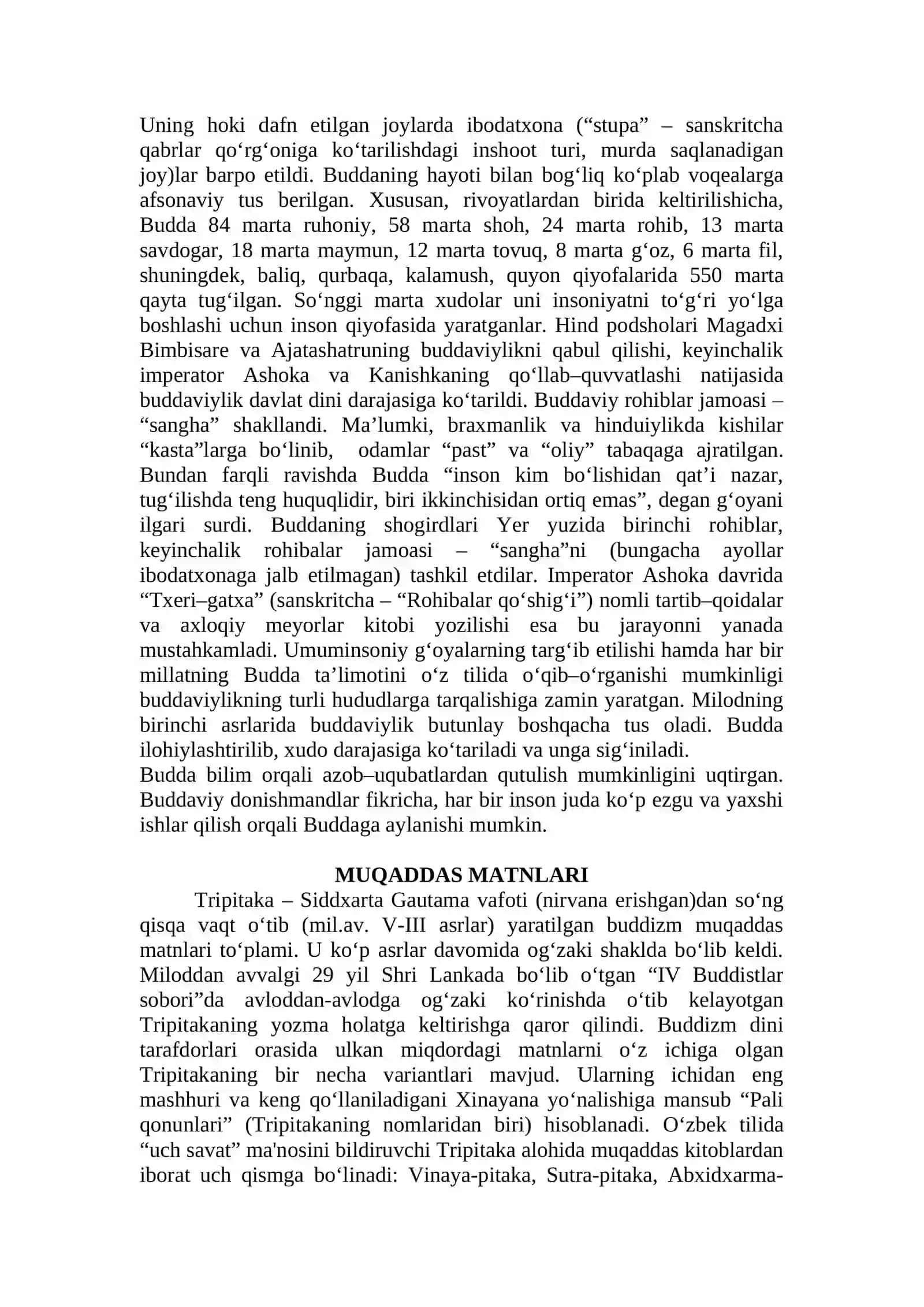 Buddaviylik dini tarixi va asosiy g`oyalari 3