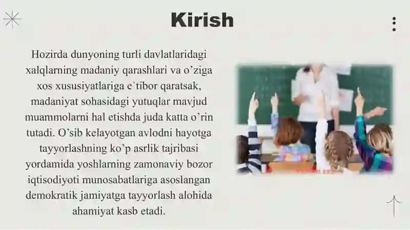 O'zbek xalq pedagogikasi va islom ta'limotida ijtimoiy-pedagogik g'oyalar 3