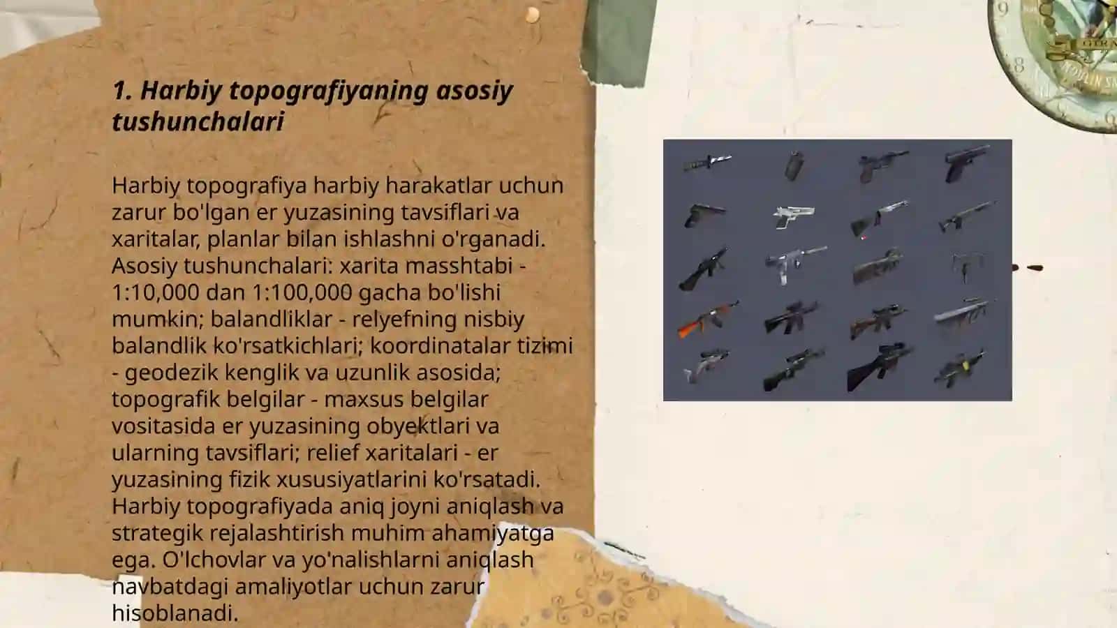 Harbiy topografiya va uning vazifasi 3