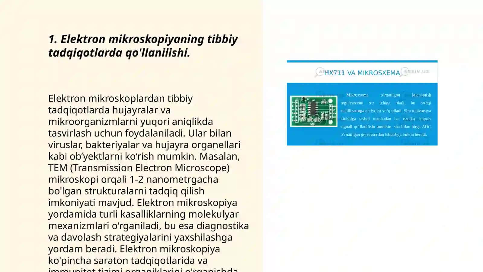 Elektron mikroskopiya usullarini tibbiyotda ahamiyati 3