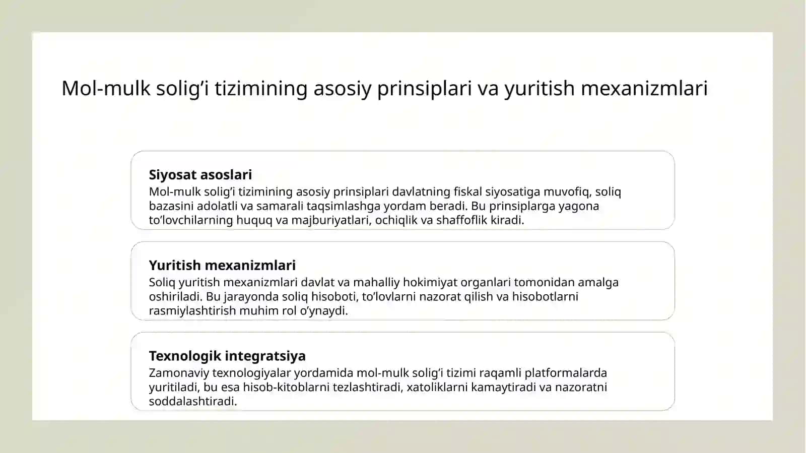 Mol-mulk solig’i hisobotlari 3