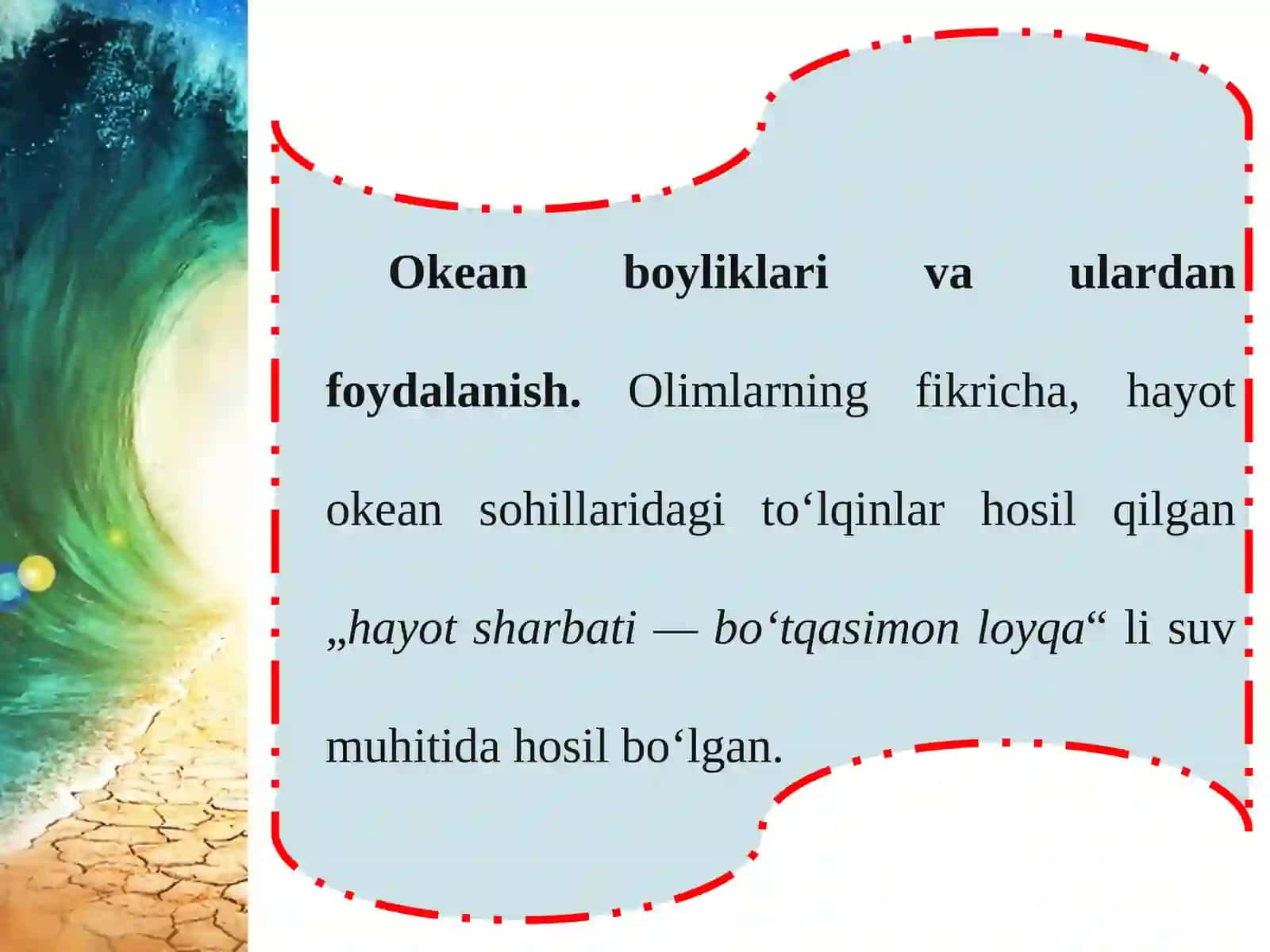 Okean  boyliklari,  ulardan  foydalanish  va  muhofaza  qilish 3