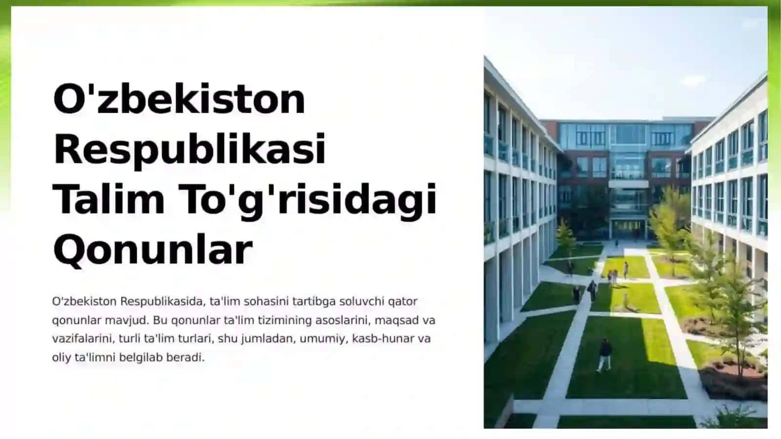 O’zbekistonda ta’lim to‘g‘risidagi qonun 3