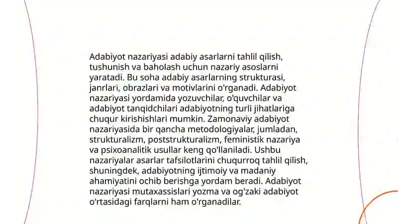 Adabiyotshunoslik so'z san'ati haqidagi fan 3