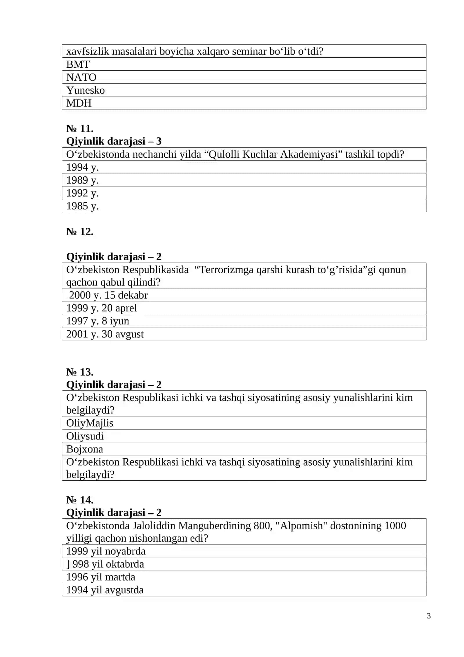 O‘zbekiston Respublikasini yanada rivojlantirish bo‘yicha Harakatlar strategiyasi 3
