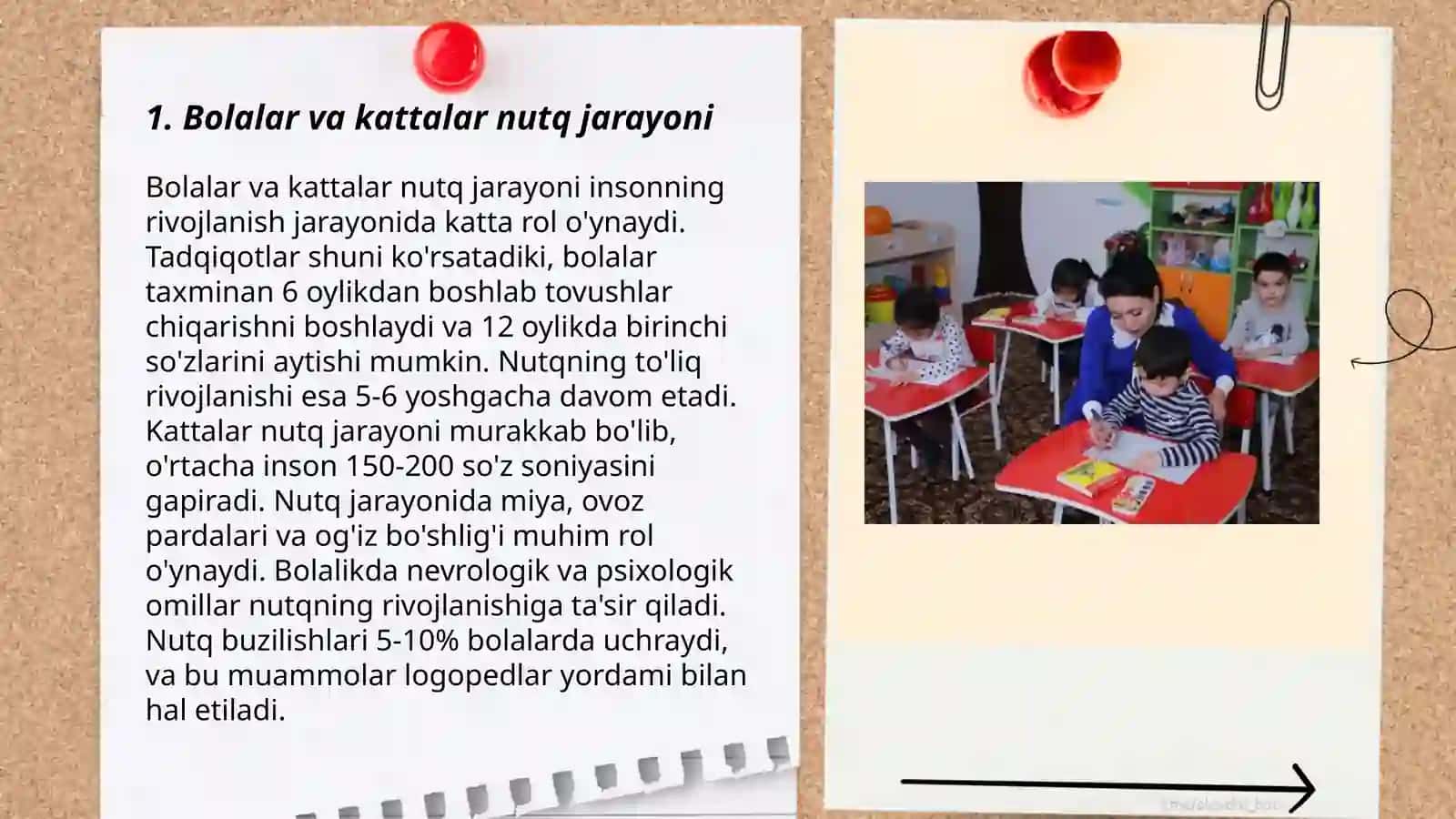 Bolalar va kattalar nutqidagi tafovutlar 3