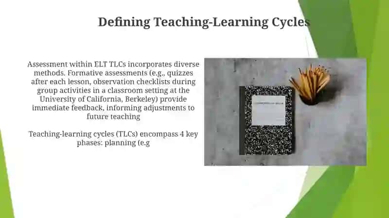 Teaching-learning cycles in English language teaching and assessment 3