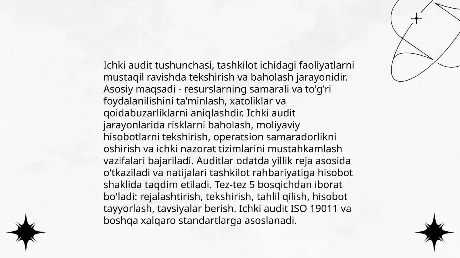 Ichki va tashqi Audit farqi 3