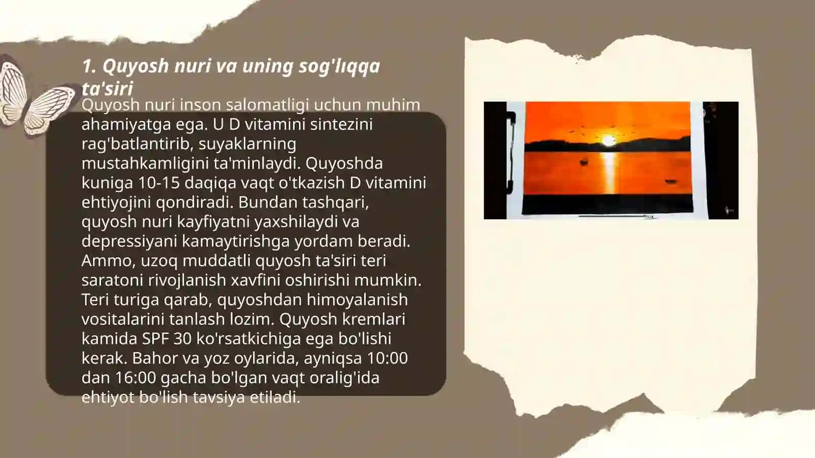 Tabiatning sogʻlomlashtiruvchi kuchlar 3