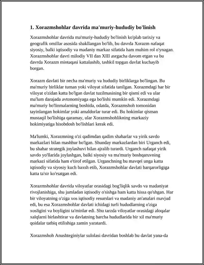XORAZMSHOHLAR DAVRI TARIXIY GEOGRAFIYASI 3