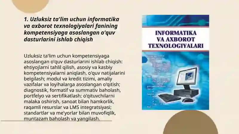 Uzluksiz ta'lim tizimida informatika va axborot texnologiyalari 3