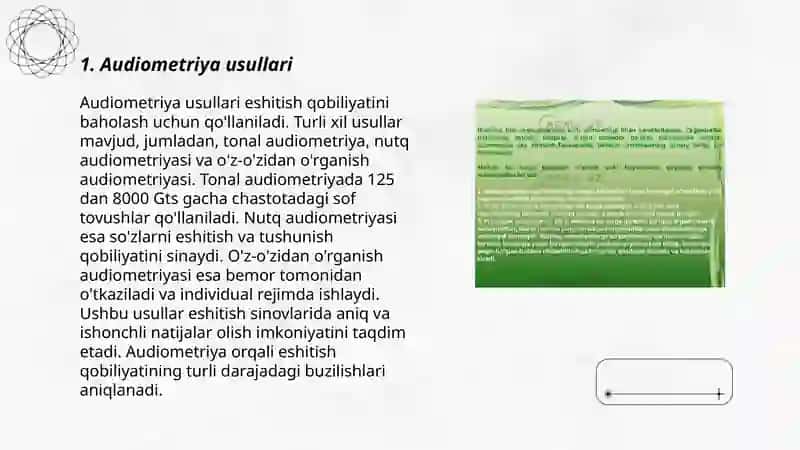 Inson eshitish qobilyatini oʻrganish metodlari 3