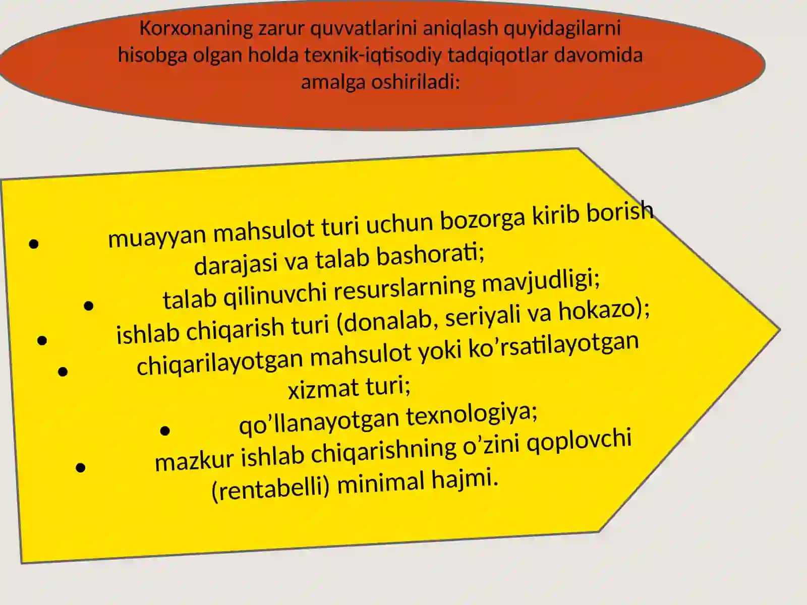 Ishlabchiqarish quvvatini rejalashtirish 3