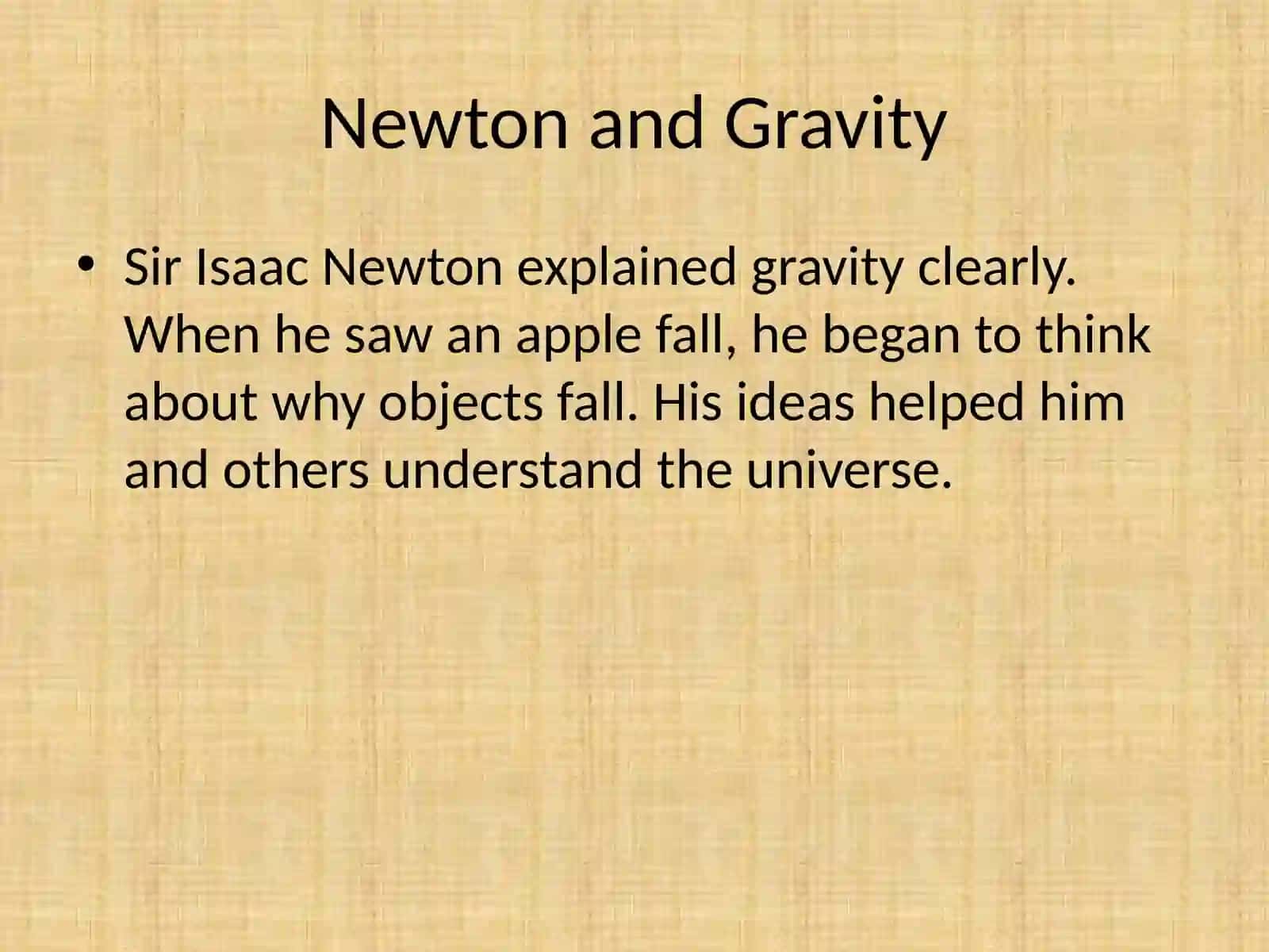Gravity and the Universal Force of Attraction (Newton's Laws) 3