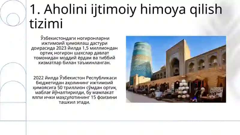 Aholini ijtimoiy himoya qilish tizimi 3