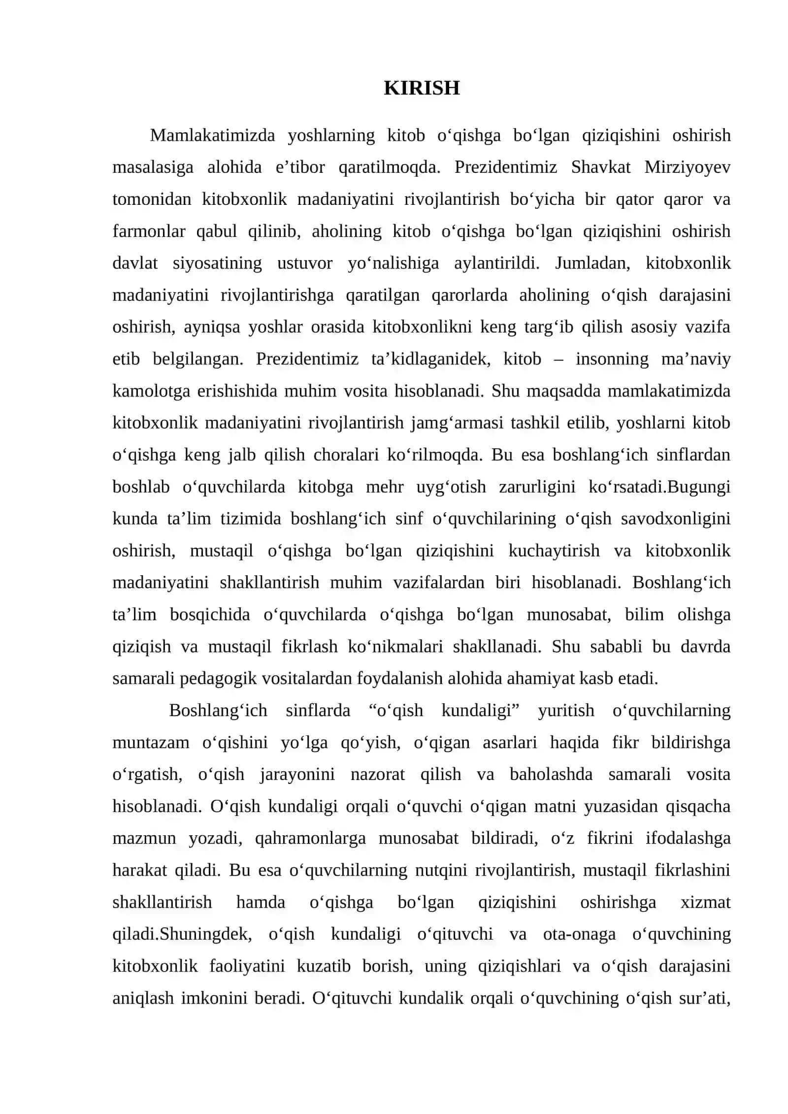 Boshlang‘ich sinflarda “o‘qish kundaligi” yuritishning ahamiyati 3