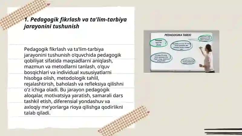 Oʻquvchining pedagogik qobiliyatlari nimalardan iborat 3