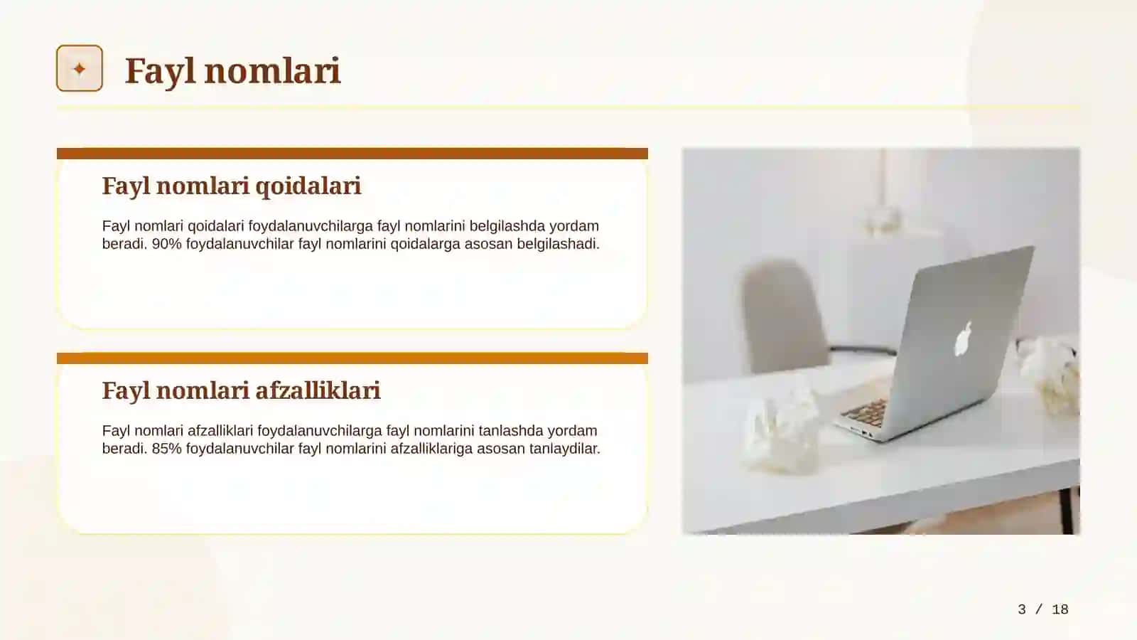 Fayl va papkalar bilan ishlashga kirish 3