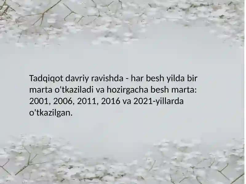 PIRLS - 2006 tadqiqoti xalq ta'limi tizimida kõrsatgan natijalari 3