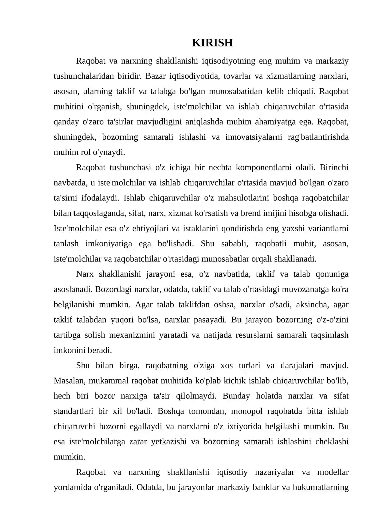 RAQOBAT VA NARXNING SHAKLLANISHI 3